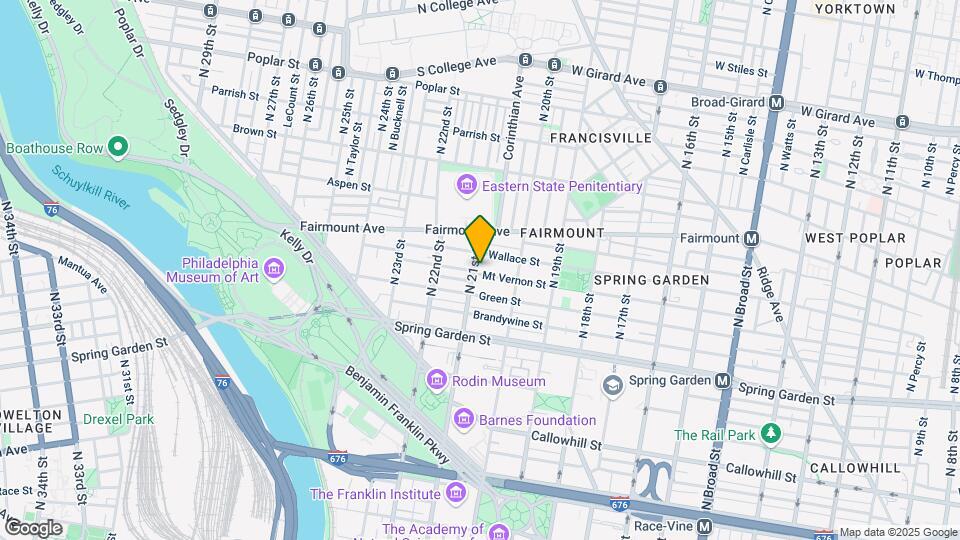 2037 Mt Vernon St Map and Location Details