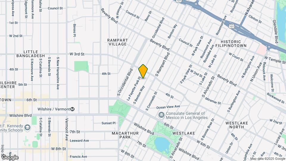 The Current 340 Apartments Map and Location Details