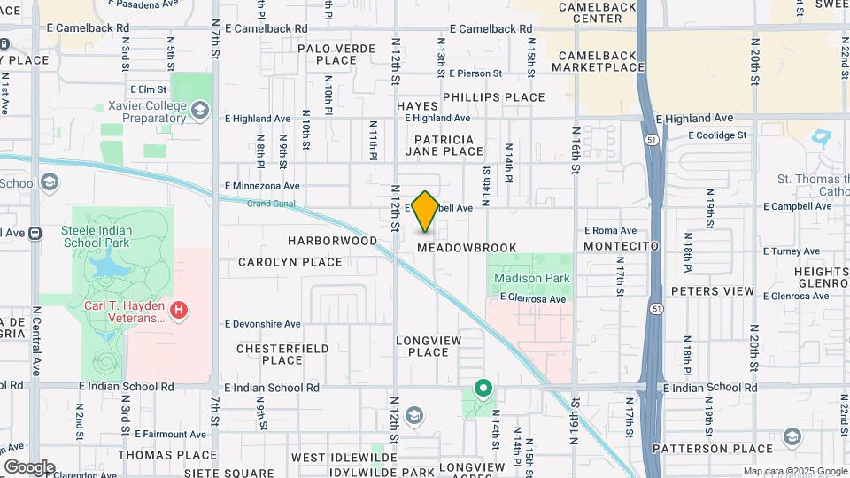 4422 N Longview Ave Map and Location Details