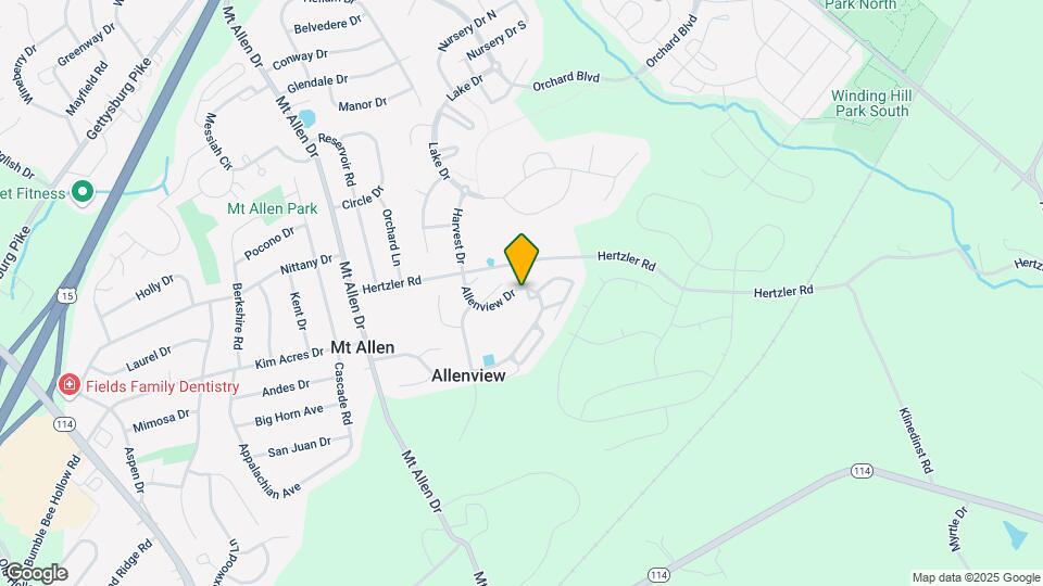 617 Allenview Dr Map and Location Details