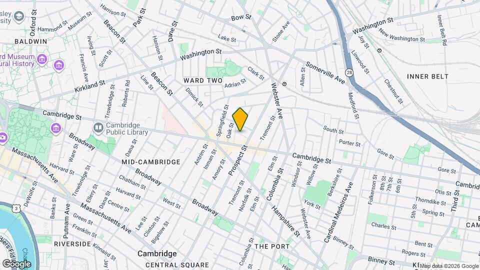 22 Clary St, Unit 3R Map and Location Details