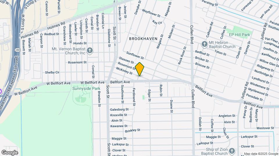 4402 McKinley St Map and Location Details