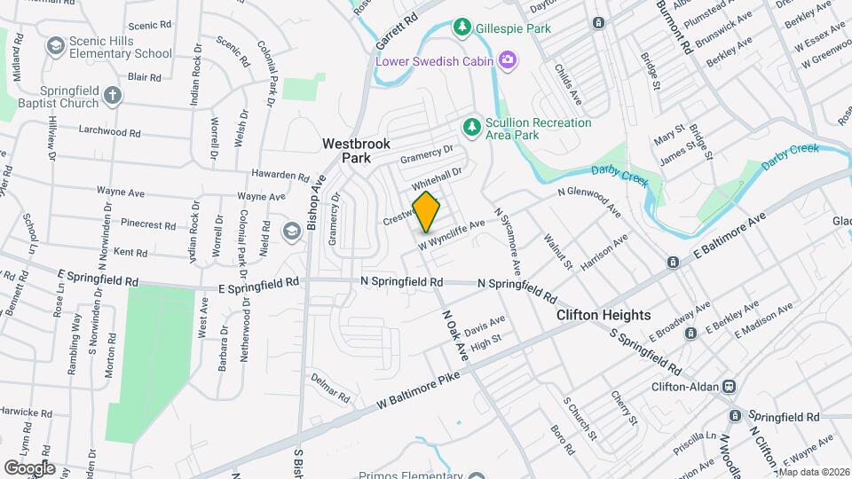 271 W Wyncliffe Ave Map and Location Details