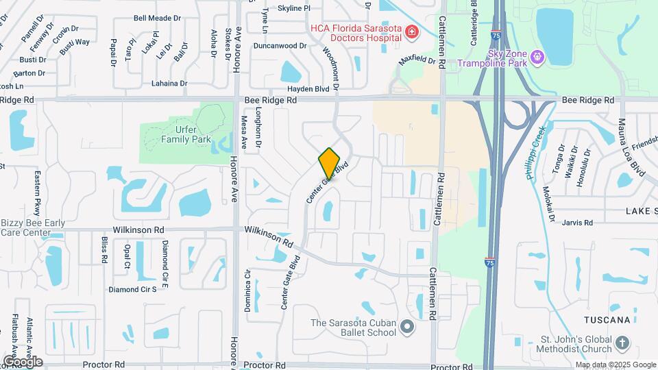 4131 Center Gate Blvd Map and Location Details