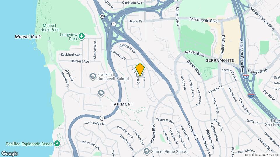 257 El Dorado Dr Mapa y Detalles de la Ubicación