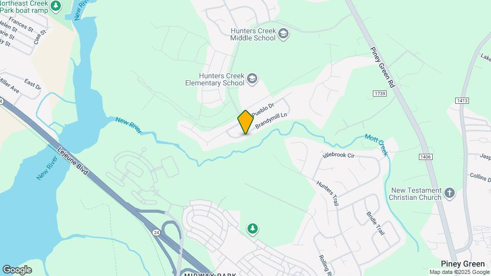 1994 W Brandymill Ln Map and Location Details