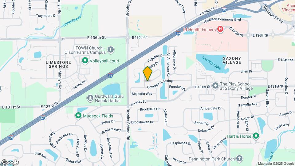 12637 Endurance Dr Map and Location Details