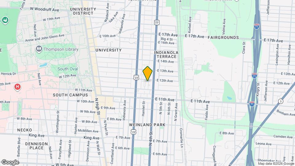 258 Chittenden Ave Mapa y Detalles de la Ubicación