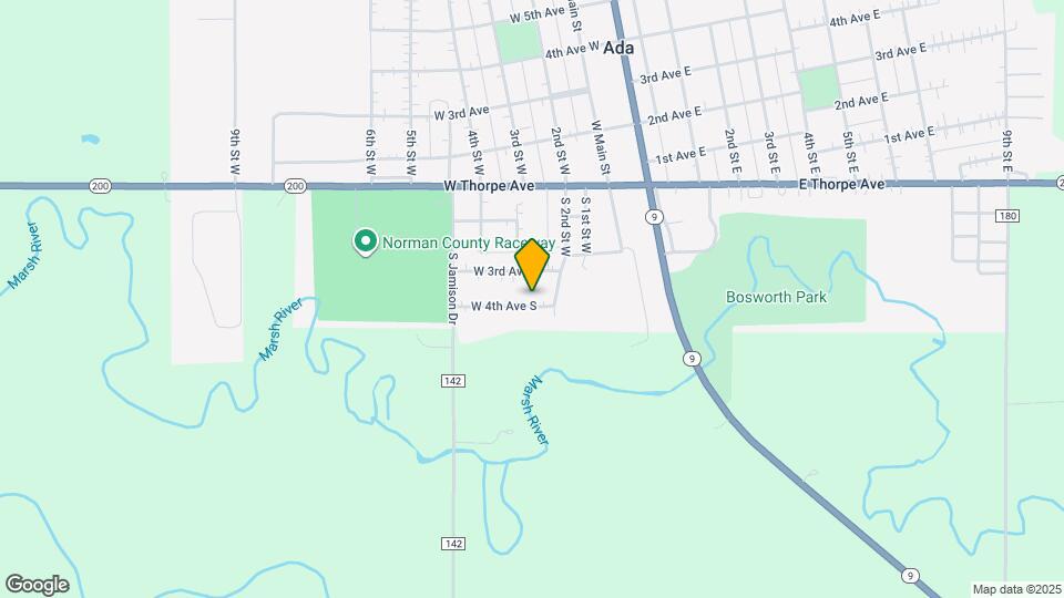 306 W 4th Ave S Map and Location Details