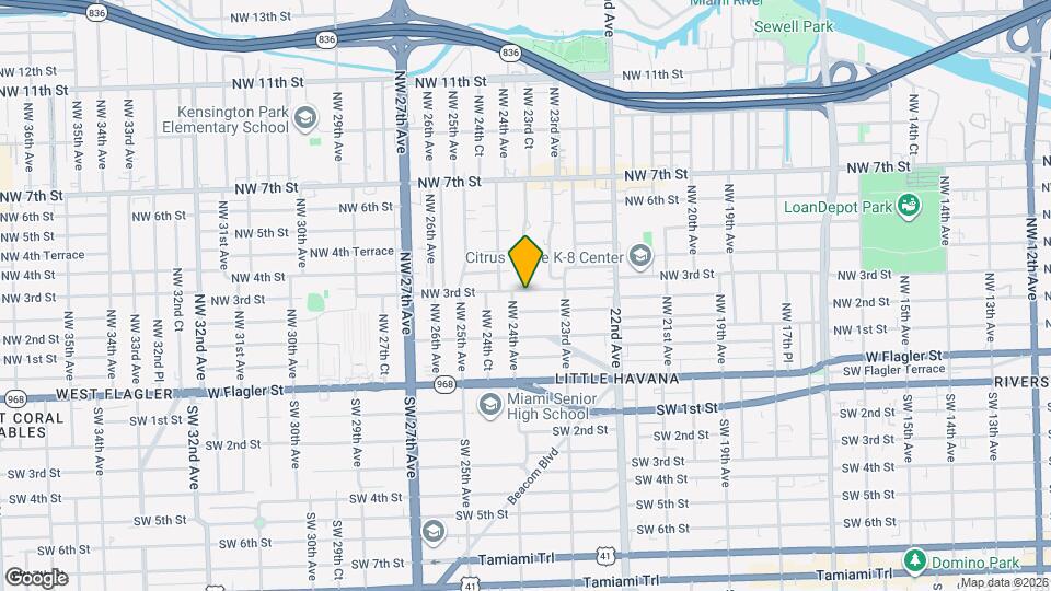 2368 NW 3rd St Map and Location Details