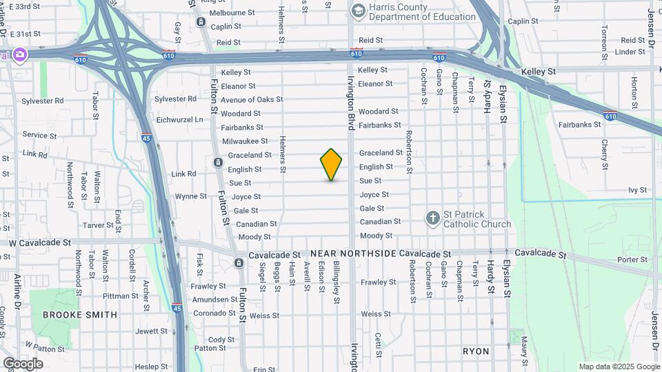 704 Sue St Map and Location Details