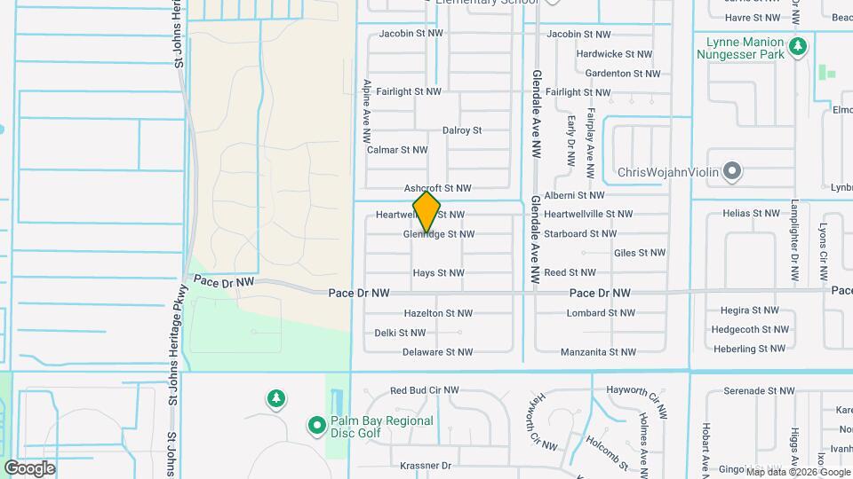 1774 Glenridge St NW Map and Location Details