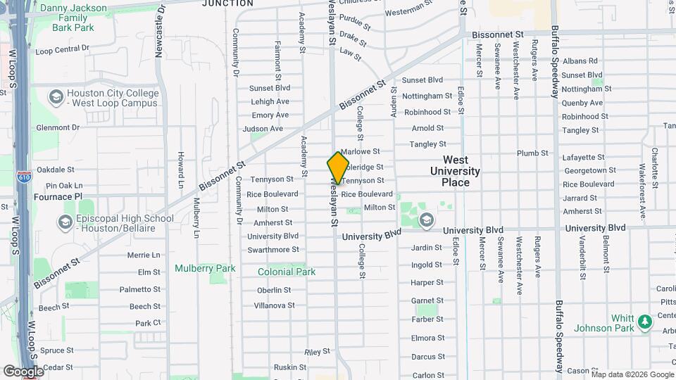 3934 Rice Boulevard Map and Location Details