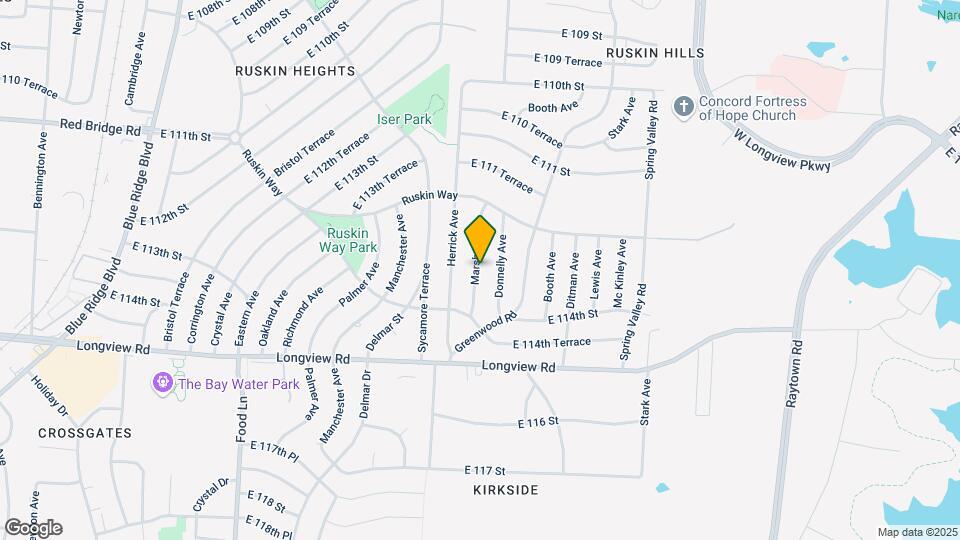 11305 Marsh Ave Map and Location Details