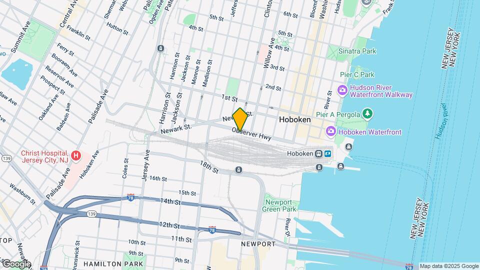 Hoboken Connect Map and Location Details