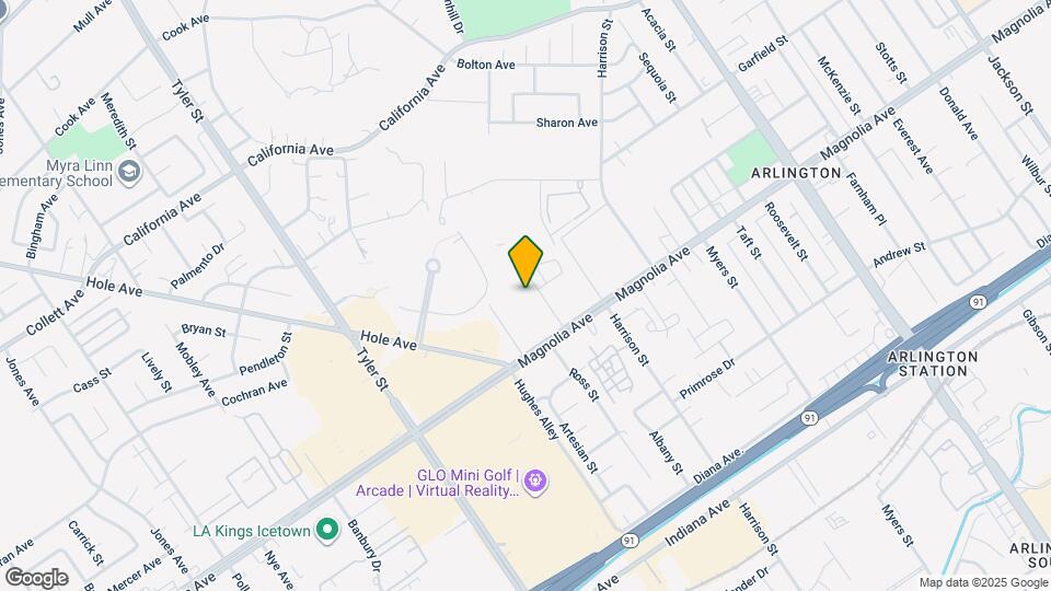 3890 Dawes St Map and Location Details