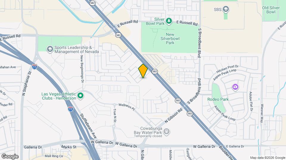 6589 Tumbleweed Ridge Ln Map and Location Details