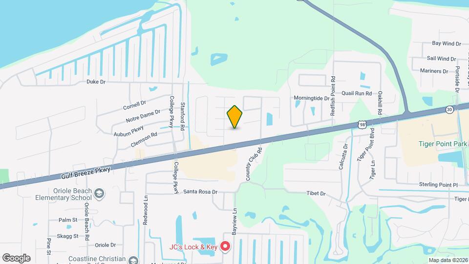 3363 El Portal St Map and Location Details