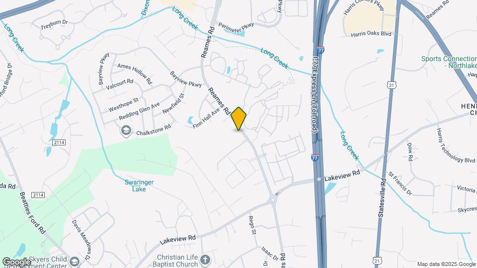 8911 Reames Rd Map and Location Details