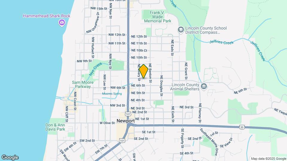 Newporter Map and Location Details