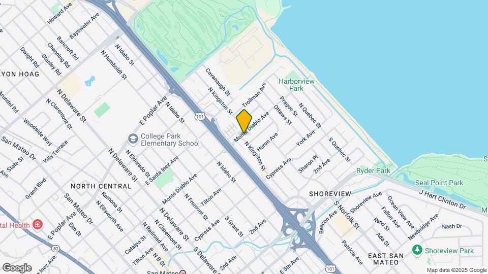 140 N Kingston St Map and Location Details