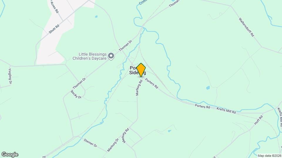 1299 Porters Rd Map and Location Details