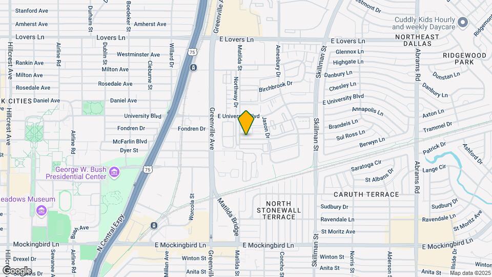 5819 Sandhurst Ln Map and Location Details