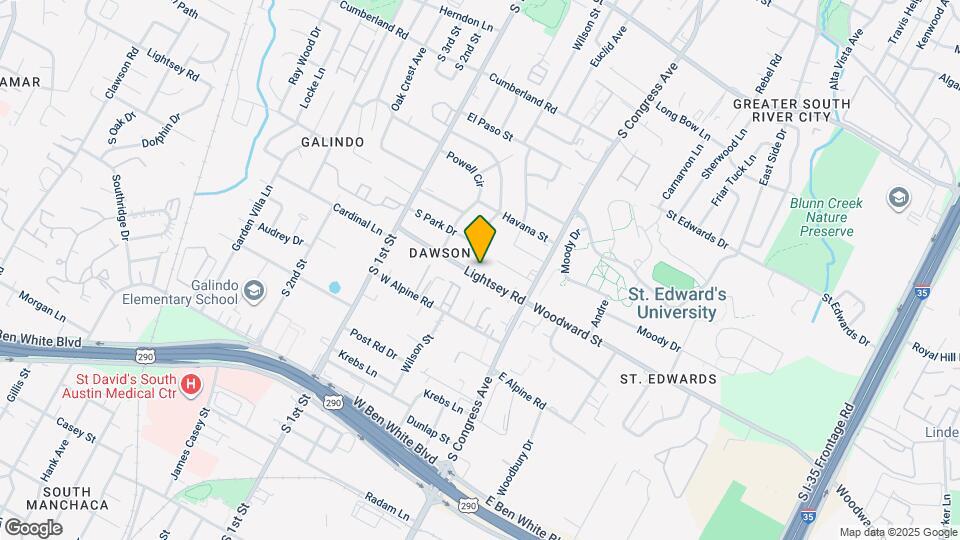 300 Lightsey Rd Map and Location Details