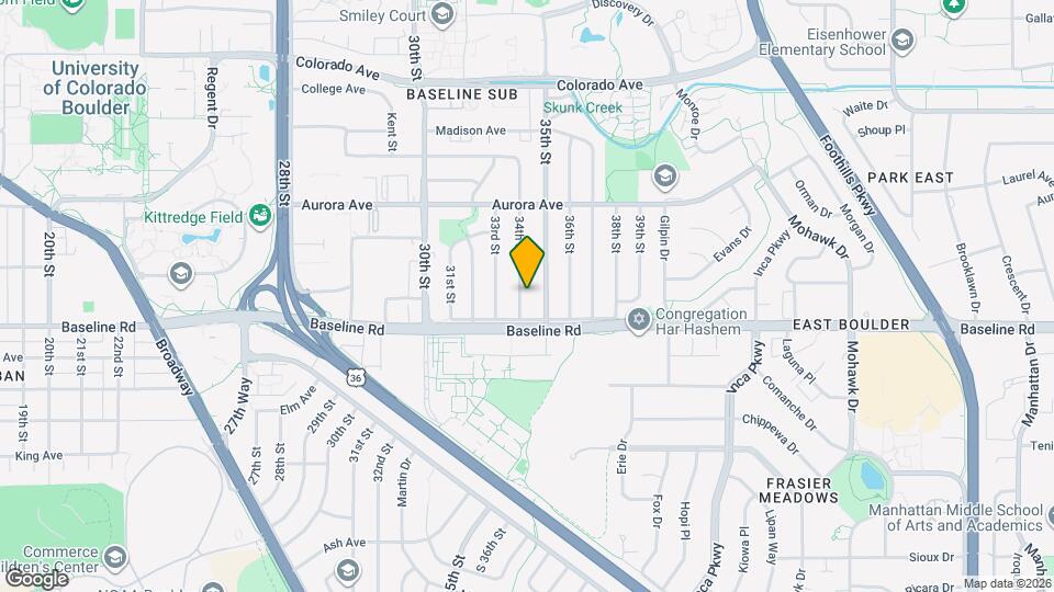 730 34th St Map and Location Details