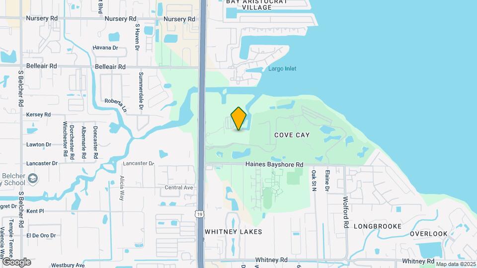 900 Cove Cay Dr Mapa y Detalles de la Ubicación