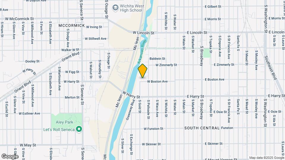 520 W Boston Ave Map and Location Details