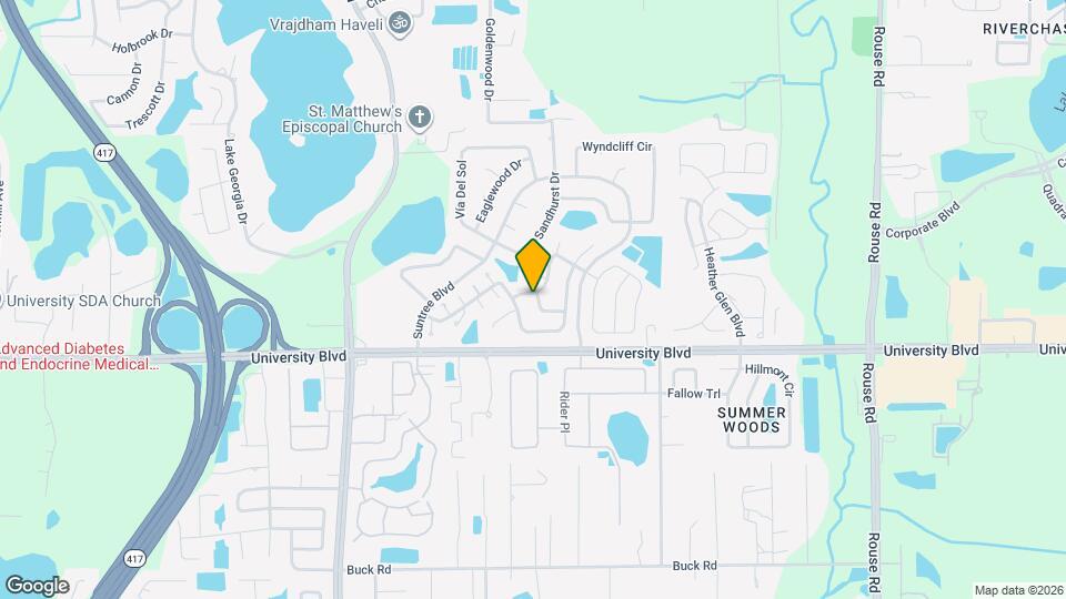 4129 Pacifica Dr Map and Location Details