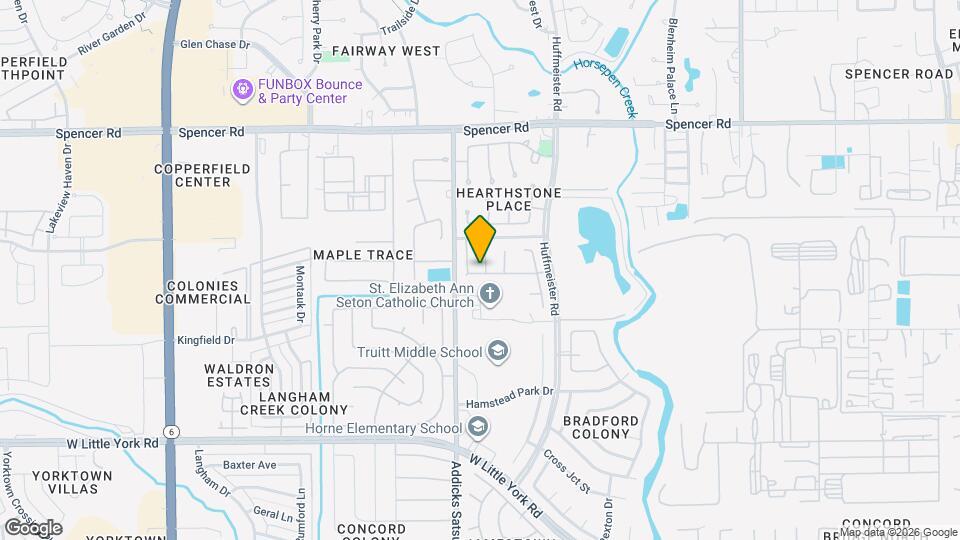 6803 Hedgewick Dr Map and Location Details