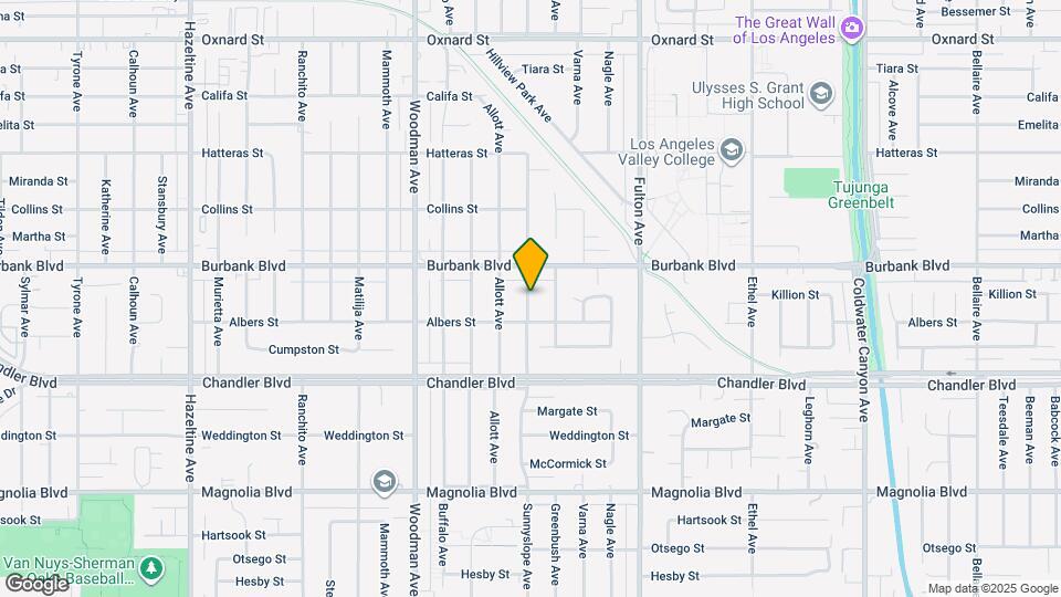 5528 Sunnyslope Ave Map and Location Details