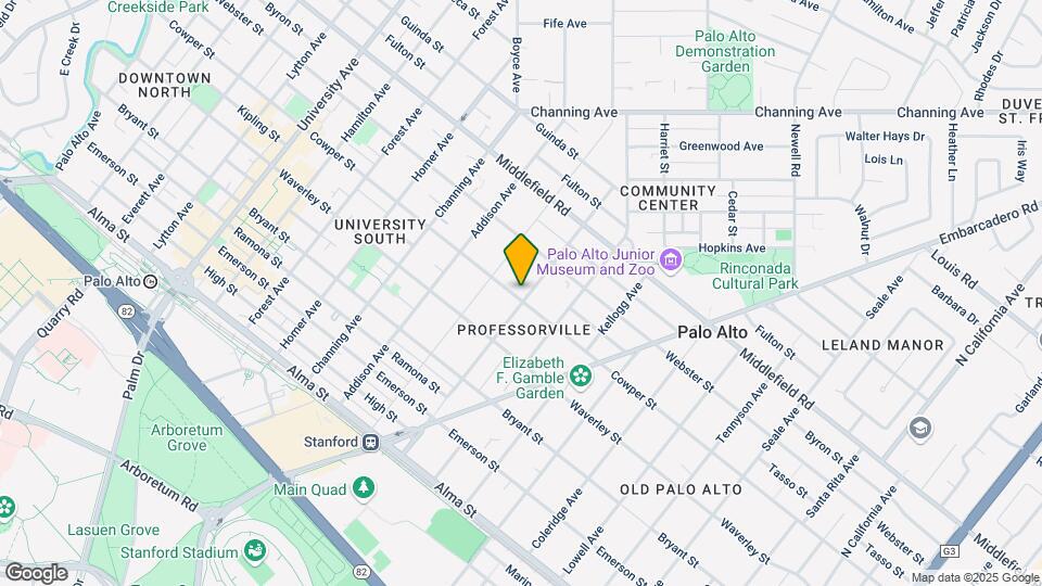 422,422- 1/2 Palo Alto Av Mapa y Detalles de la Ubicación