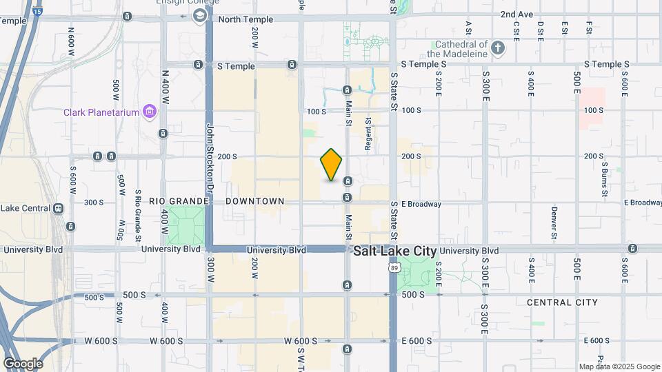 44 W Broadway, Unit 1404S Map and Location Details