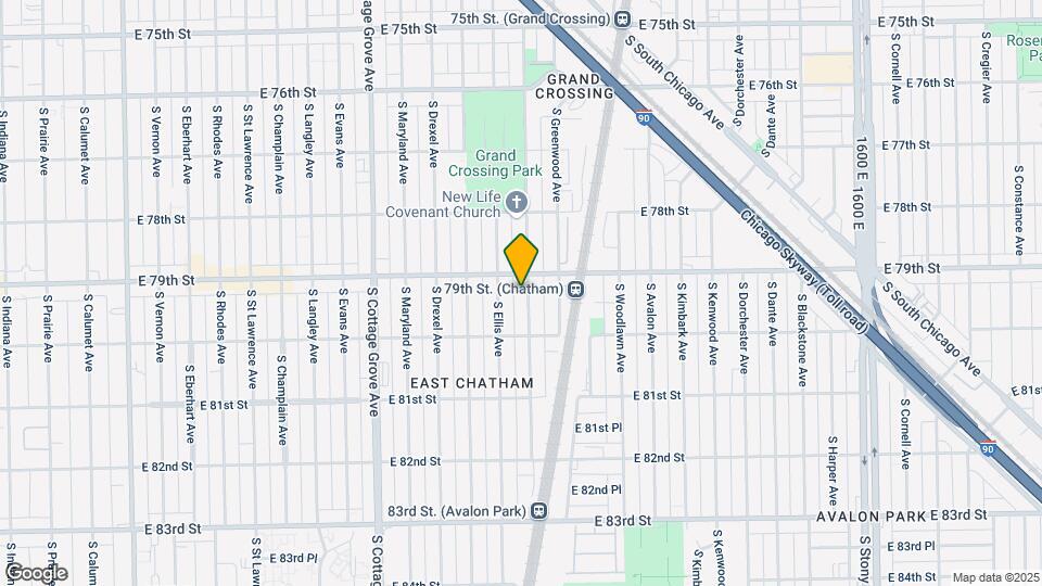 7914 S Dobson Ave Map and Location Details