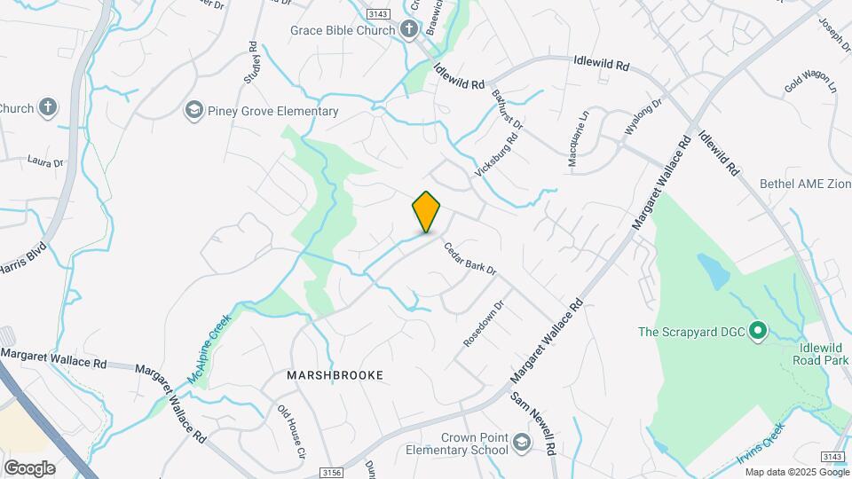 8808 Clifton Meadow Dr Map and Location Details