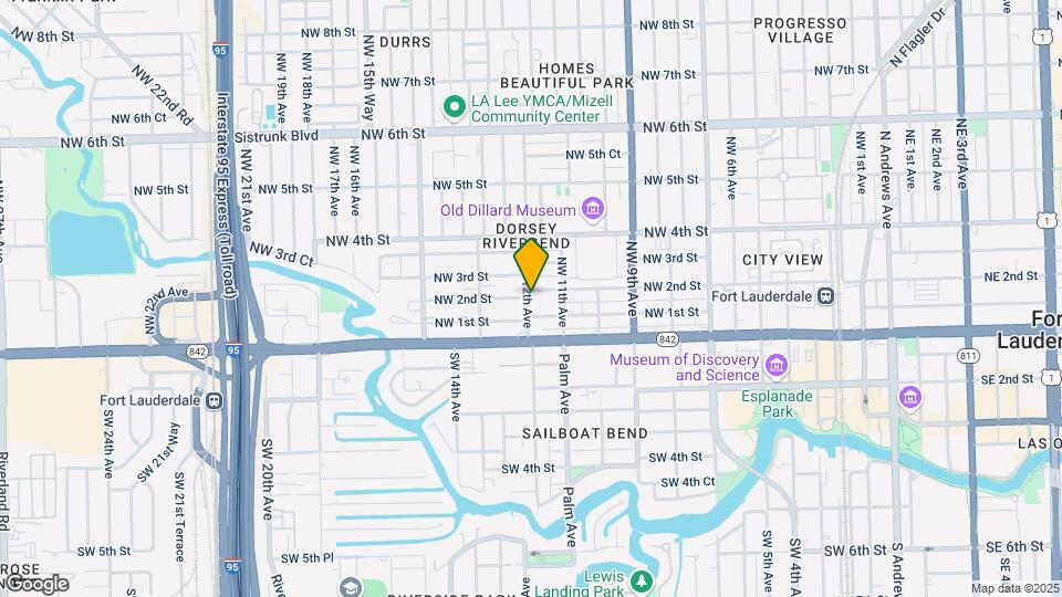 1140-1148 NW 2nd St Map and Location Details