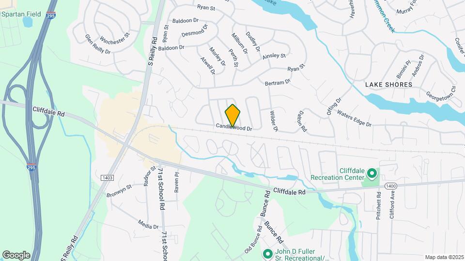 6961 Candlewood Dr Map and Location Details