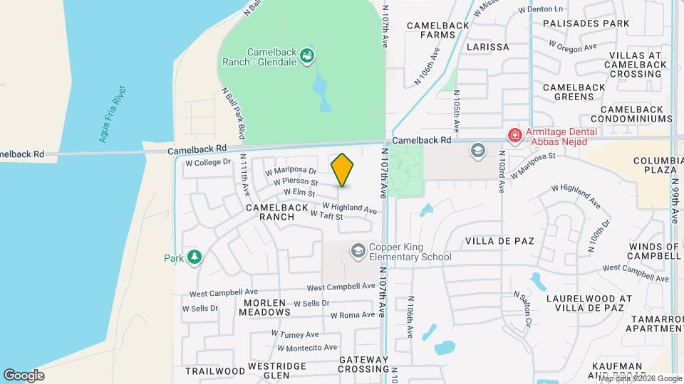 4813 N 108th Ave Mapa y Detalles de la Ubicación
