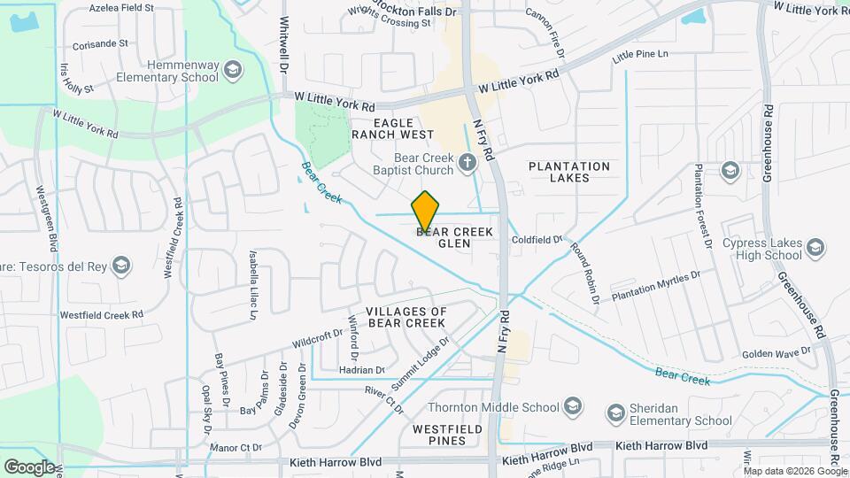 5811 Ridgebluff Ln Map and Location Details