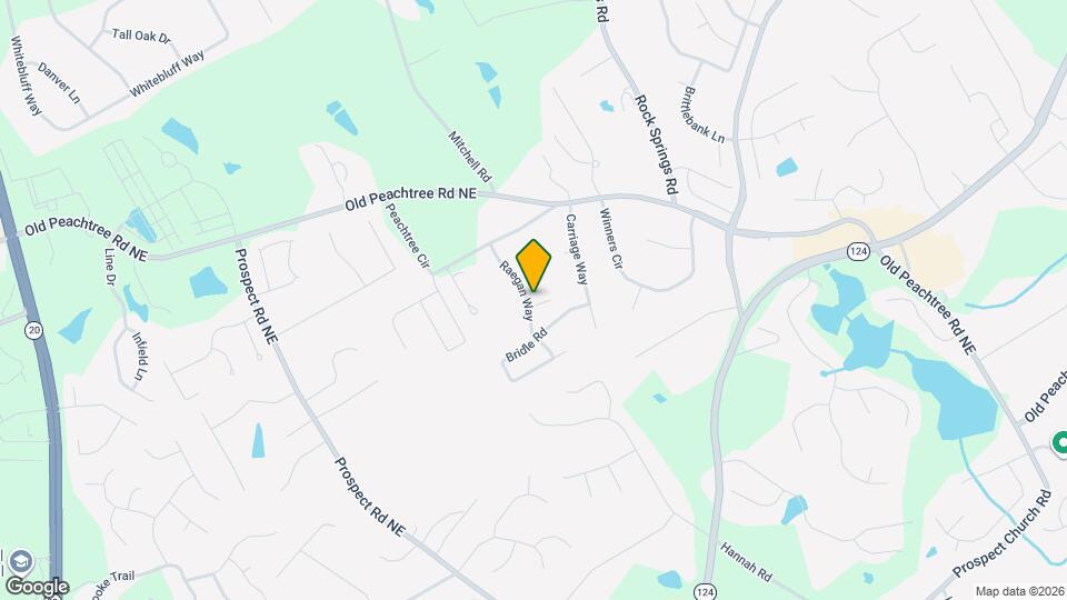 1979 Raegan Way Mapa y Detalles de la Ubicación