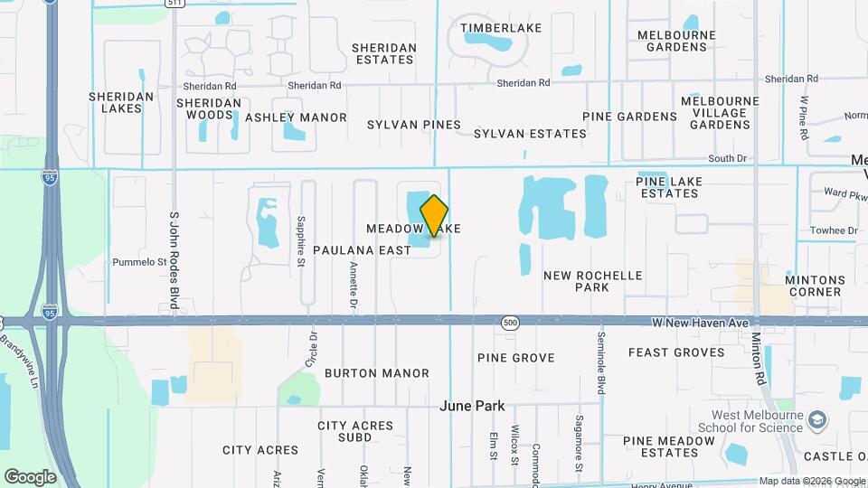 1723 Vista Lake Cir Map and Location Details