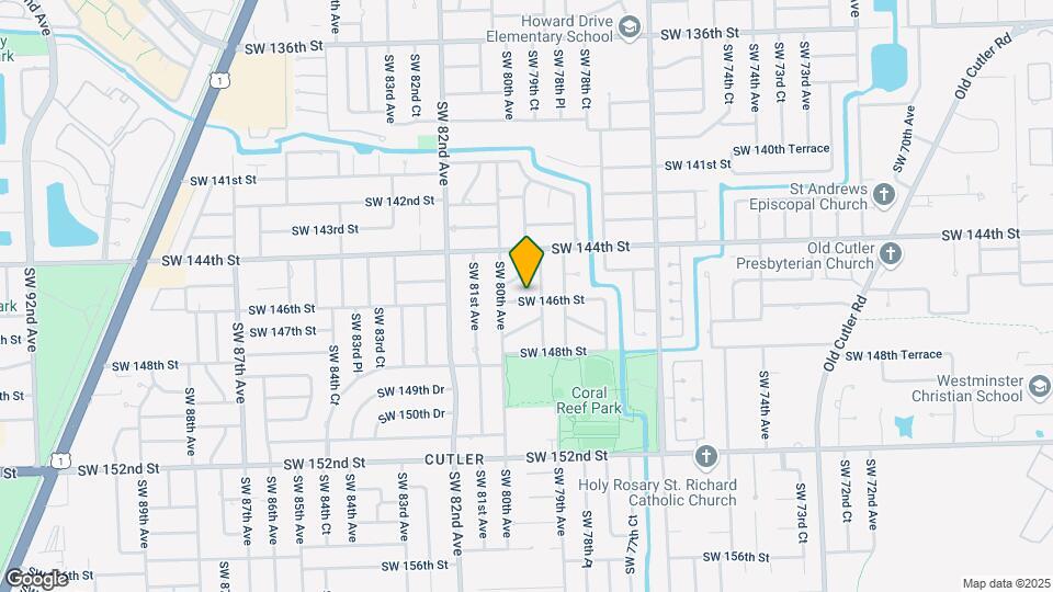 7965 SW 146th St Map and Location Details
