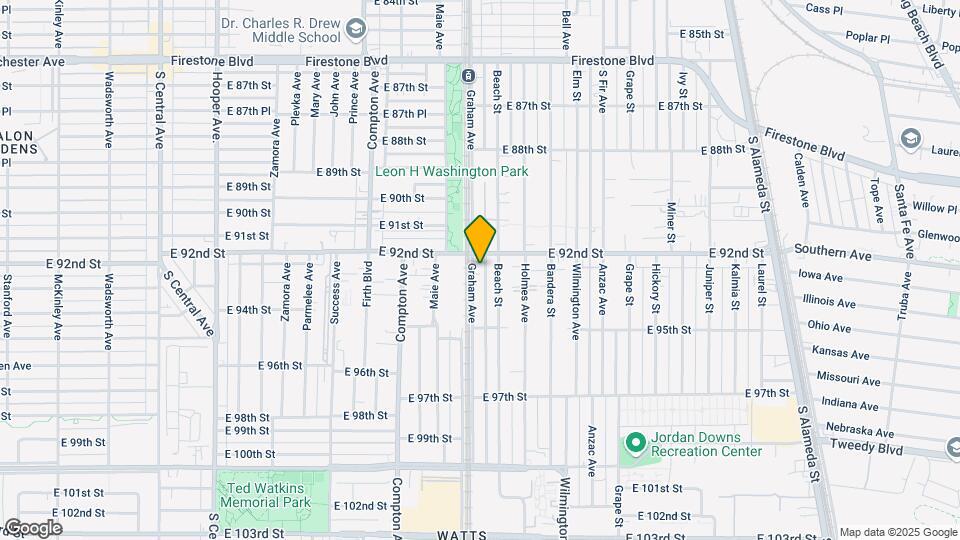 9222 Graham Ave Mapa y Detalles de la Ubicación