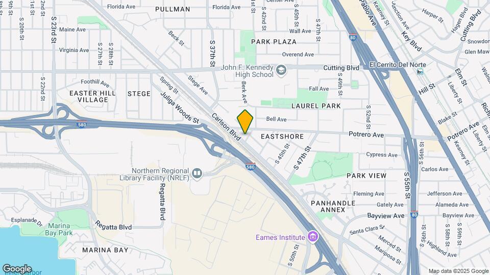 841 S 41st St Map and Location Details