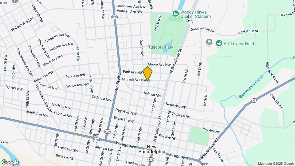 460 2nd St NW Map and Location Details