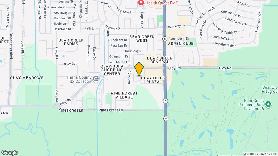 4211 Clay Hill Dr Map and Location Details