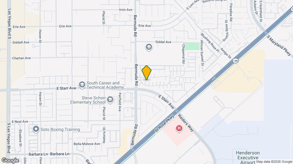 1168 Via Petrin Map and Location Details